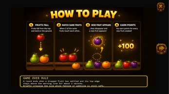 Screenshot aus Fruit Pop