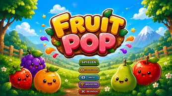 Screenshot aus Fruit Pop