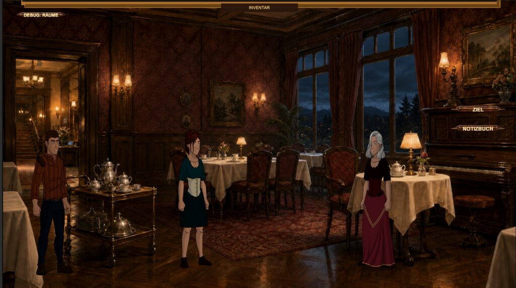 Screenshot aus Alex und das Hotel