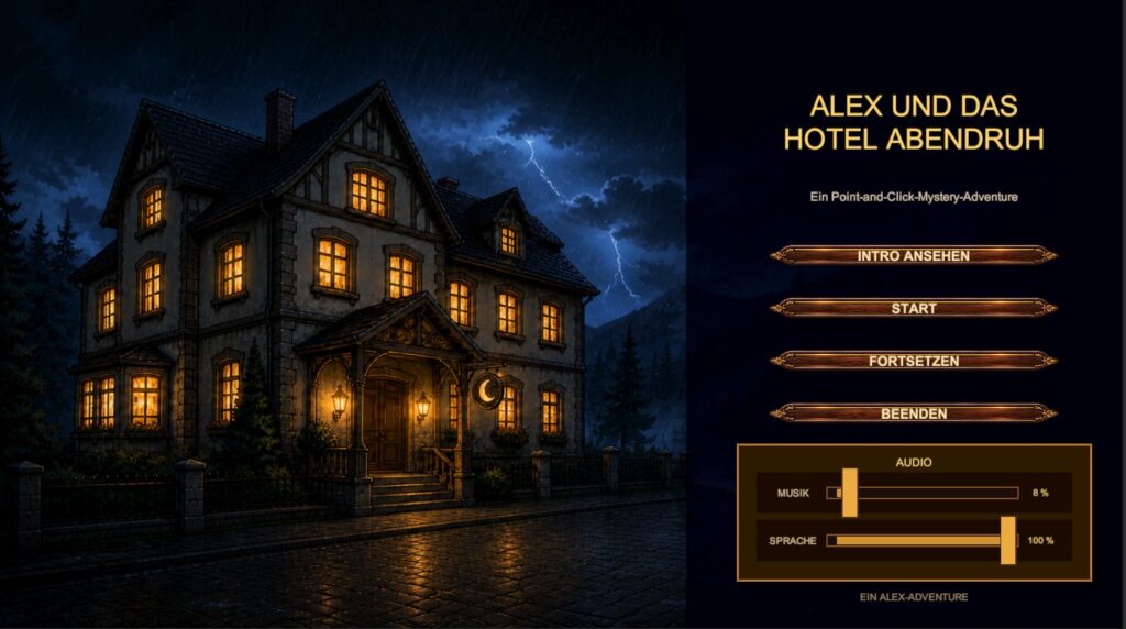 Screenshot aus Alex und das Hotel