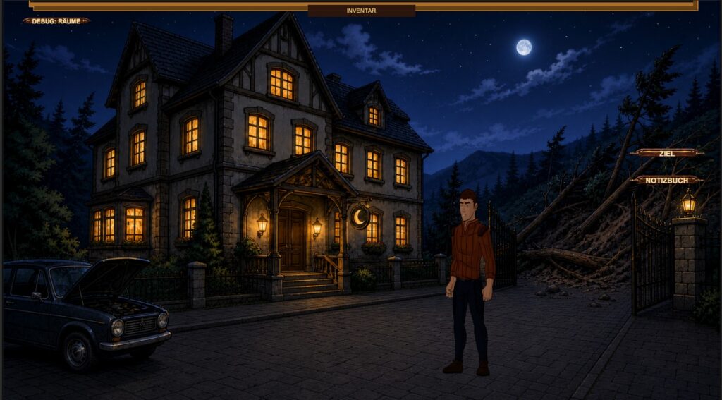 Screenshot aus Alex und das Hotel