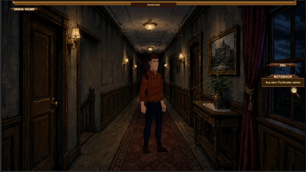 Screenshot aus Alex und das Hotel